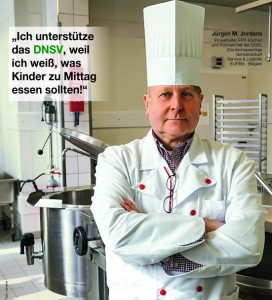 Jürgen M. Jordans Küchenchef  DGG Service und Logistik des Unterrichtswesens der DG